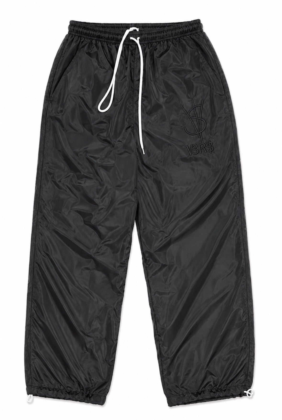 Triple Black Windbreaker Pants